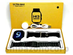 新品 HK9 Ultra Black Edition 2.19インチ 大画面 S9 スマートウォッチ 通話 音楽 多機能 健康 血中酸素 血圧 Watch9 代替品