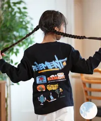 【ムラスポ公式】新品 ELEMENT エレメント 長袖 Tシャツ キッズ ロンT バックプリント ACOMPANY LS YOUTH BF025-057
