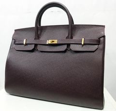 アルフレッドベレッタ　AlfredoBeretta 40 HERMES バーキン アルフレッドベレッタ フラップトート バーキン 40 42 ゴールド金具