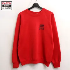 90s USA製 vintage Fruit of the Loom メッセージ スウェット トレーナー メンズ 表記Lサイズ