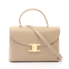 セリーヌ　セーズスモールカプチーノ 極美品 広尾店】未使用 セリーヌ CELINE スモール16 セーズ 2WAYバッグ