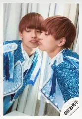 【中古】生写真(ジャニーズ) なにわ男子/高橋恭平/上半身・衣装青・水色・鏡・口すぼめ・目線下/「関ジュ 夢の関西アイランド 2020 in 京セラドーム大阪 ～遊びにおいでや!満足 100%～」グッズオフショット/公式生写真