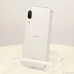 中古品〕 AQUOS sense3 basic 32GB シルバー SHV48 au【198