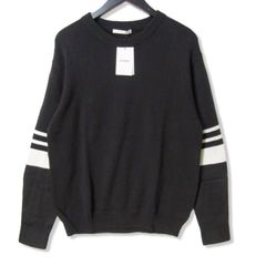 未使用 DISCOVERED ディスカバード SHIRT SLEEVE KNIT DC-S17-KN-03 ニット シャツスリーブ BLACK 1 タグ付き 27106897