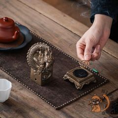 清康煕青花竜紋香炉 茶道具 香道具 装飾品 現代工芸品 置物 清康煕青花竜紋香炉 茶道具 香道具 装飾品 現代工芸品 置物 清