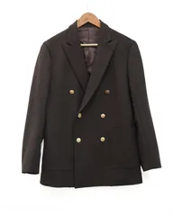 C/O. 尾州ウールセットアップアイテム　ダブルジャケット 秋冬用/Bishu wool set-up item double jacket A/W