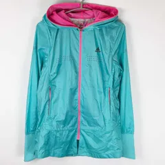 アディダス ラン ラインドJKT ウインドブレーカー ジャケット 裏メッシュ ナイロン パーカー L M67195 レディース ADIDAS スポーツ ランニングウェア
