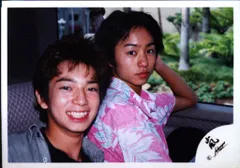 嵐 99年 デビューハワイ 松本潤/櫻井翔 公式写真 *1枚