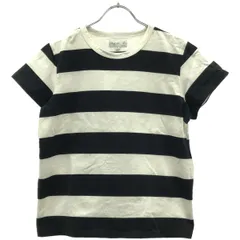 agnes b. アニエスベー ボーダーTシャツ 2653J019 ブラック ホワイト 3