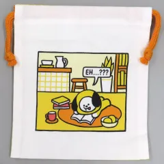 【中古】バッグ CHIMMY(ジミン) 巾着 「BT21カフェ(2018)」