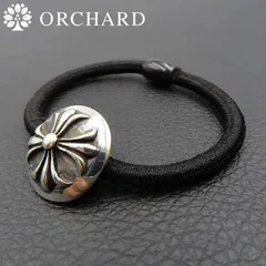 シルバー925 ブレスレット Silver 925 メンズ レディース ヘアゴム アジャスタ フローラルクロス