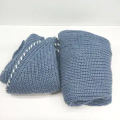 ◇ ⊇ BEAMS ビームス ニットセーター ニットスカート サイズF ブルー系 レディース E  【1505290001960】のサムネイル