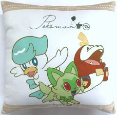 [중고] 쿠션 본체 냐오하 & 호게이타 & 쿼츠 쿠션 [이치 반 쿠지 2023 Pokemon Collection 복권 ~HIDAMARI LIFE~] D상