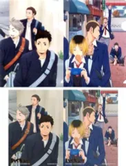 【中古】クリアファイル 音駒高校(秋のたい焼き)/烏野高校(3年生) ミニクリアファイルセット 「一番くじ ハイキュー!!～激闘全力!休息全力!～」 H賞