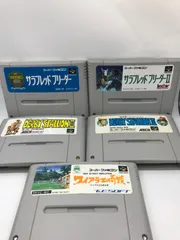 MSG-035 スーパーファミコン ソフトのみ 5本セット まとめ売り 任天堂 中古品 サラブレッドブリーダー ダービースタリオン ワイアラエの奇蹟