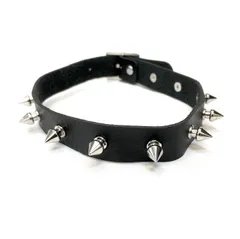 ネックレス レザーチョーカー 地雷系 パンク ゴシック ゴスロリ系 アクセ