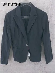 ◇ BALLSEY ボールジィ TOMORROWLAND 1B シングル 長袖 テーラード ジャケット サイズ38 ネイビー レディース 【中古】 【1002801075682】