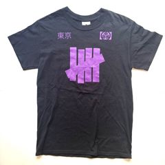 UNDEFEATED アンディフィーテッド Tシャツ S  ブラック 東京 限定 プリント ストリート