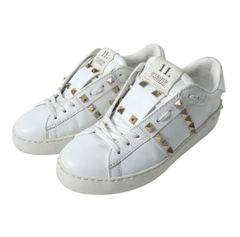 美品】ヴァレンティノ ロックスタッズ アンタイトルド 厚底スニーカー
