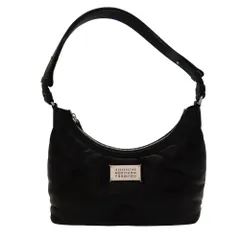 【中古】Maison Margiela メゾンマルジェラ グラムスラム キルティング ショルダーバッグ レザー コンパクト  カレンダータグ A2502754【無料ギフトラッピング承ります】