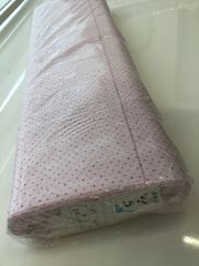◆ 生地 1本買い♪ ◆ 今だけお買い得！　高島ちぢみ　ピンク　日本製　ドット　生地　涼感　パジャマ　肌着　夏素材