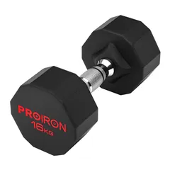 PROIRON 鋼 ダンベル だんべる 16kg 1個 鉄アレイ ﾀﾞﾝﾍﾞﾙ ?? dumbelll set 家庭用および商業用に適しています 0のサムネイル