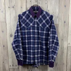 nonnative ノンネイティブ 襟切り替え 長袖 チェック シャツ 0