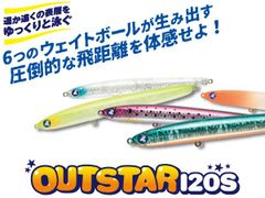 【新商品】アウトスター120S（outstar) ブルーブルー（BlueBlue）在庫限り