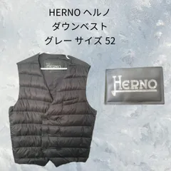 Herno ヘルノ ダウンジレ ベスト ロング フード シャンパンゴールド 40 HERNO ヘルノ メンズ ダウンベスト ジレ LEGEND WAISTCOAT