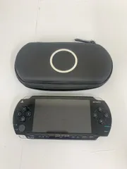 ！【通電未確認】SONY PSP ブラック　PSP1000 本体　ケース付き【ゲーム機本体】【1】