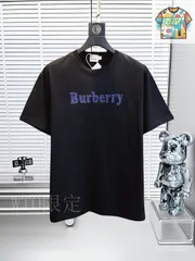 【今日WTO】BURBERRY バーバリー 25SS 刺繍ロゴ T シャツ-RA89