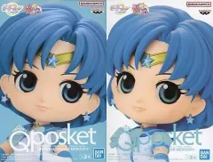 【中古】フィギュア 全2種セット 「劇場版 美少女戦士セーラームーンCosmos」 Q posket-ETERNAL SAILOR MERCURY-