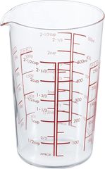 【在庫処分】HARIO(ハリオ) 日本製 耐熱ガラス製 メジャーカップ 500ml MJC-50-R-BK