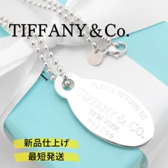 くすみ水色 （激レア美品）Tiffanyシルバー925ボトル 60cmロング