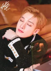 【中古】キャラカード バンチャン(目閉じ) ランダムトレーディングカード 「Stray Kids Xmas POPUP STORE 2023」