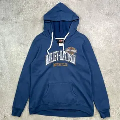 Harley-Davidson  ハーレーダビッドソン ロゴプリント スウェットパーカー メンズM レディースM相当 