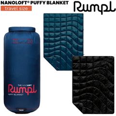 ブランケット ランプル Rumpl NANOLOFT PUFFY TR 100％リサイクル素材 トラベルサイズ ソロキャンプ アウトドア 車中泊 野外フェス スポーツ観戦 97X132cm