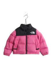 【お得なクーポン配布中!】 US企画 ノースフェイス レトロ ヌプシ ダウン ジャケット ベビー キッズ 2歳 90cm 100cm アウトドア NUPTSE 700フィル ブルゾン フルジップ