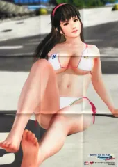 【中古】ポスター(アニメ) B2布ポスター ヒトミ 「PS4/Switchソフト DEAD OR ALIVE Xtreme 3 Scarlet」 楽天ブックス購入特典