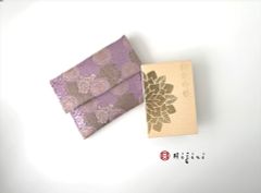 再販‼︎ 御朱印帳入れ  高級金襴…若紫《送料無料》