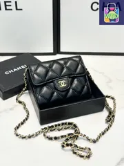 【今日特価】Chanel シャネル レザー小財布 スタイリッシュで上品なデザイン-WTO輸入2