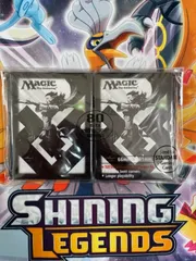 【新品未使用】復活した精霊信者、ニッサ　 スリーブ100枚入り ２セット サプライ MTG マジック：ザ・ギャザリング 《復活した精霊信者
