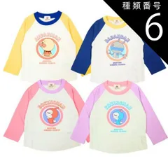 種類6：ネイビー/95 新入荷　それいけ！アンパンマン  ４柄長袖Tシャツ 子供服 Tシャツ 長袖