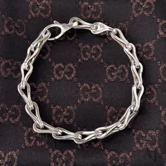 GUCCI グッチ　Gロゴ　トムフォード期　ブレスレット925 GUCCI グッチ Gロゴ トムフォード期 ブレスレット925 - メルカリ