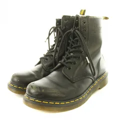 ドクターマーチン DR.MARTENS 8ホール レースアップブーツ ショートブーツ 黒 US71460 /MM