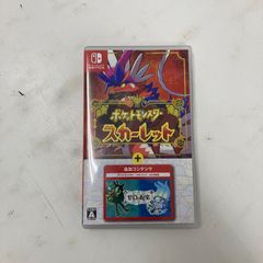 ポケットモンスター スカーレット+ゼロの秘宝 新品未開封 ニンテンドー スイッチ ポケットモンスター スカーレット＋ゼロの秘宝 -Switch 新品未開封