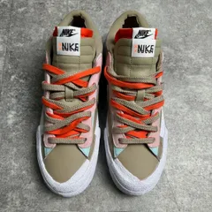 NIKE ナイキ sacai×KAWS Blazer Low Reed DM7901 200  トリプルネーム ブレーザー ロー リード スニーカー 靴 27.5cm 美品