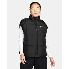 ナイキ ベスト レディース NIKE クラシック Therma-FIT ベスト フルジップ 軽量  袖なし アウター スポーツウェア ウエア スポーティ  レディースウェア  黒   /FB7680-010