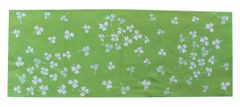 てぬぐい クローバー GREEN【日本製】【注染】/かわいい/包む(グリーン)
