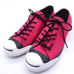 コンバース ローカットスニーカー ジャックパーセル シューズ 靴 レディース 24サイズ ピンク CONVERSE 【中古】